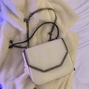 Stella McCartney White Leather Bag